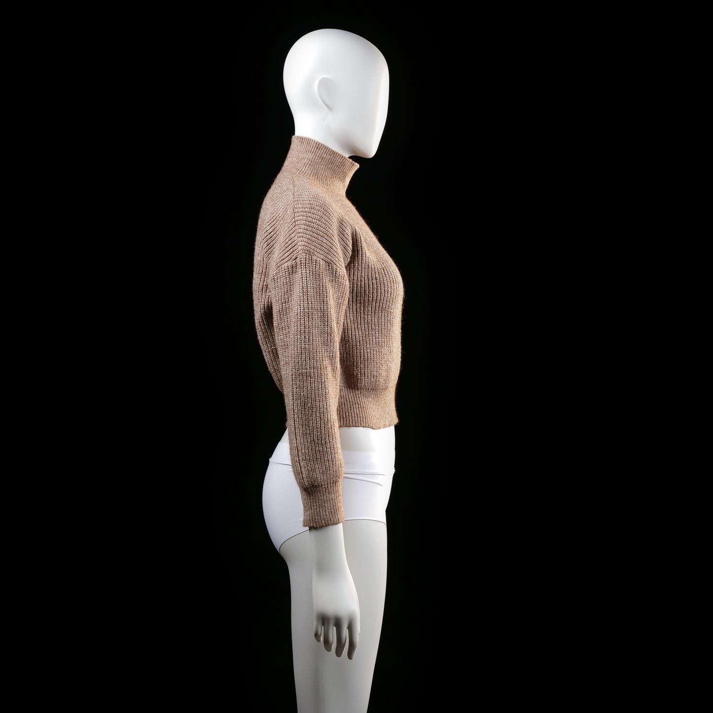 Shein - sweater - Taupe - (Storlek: 38)