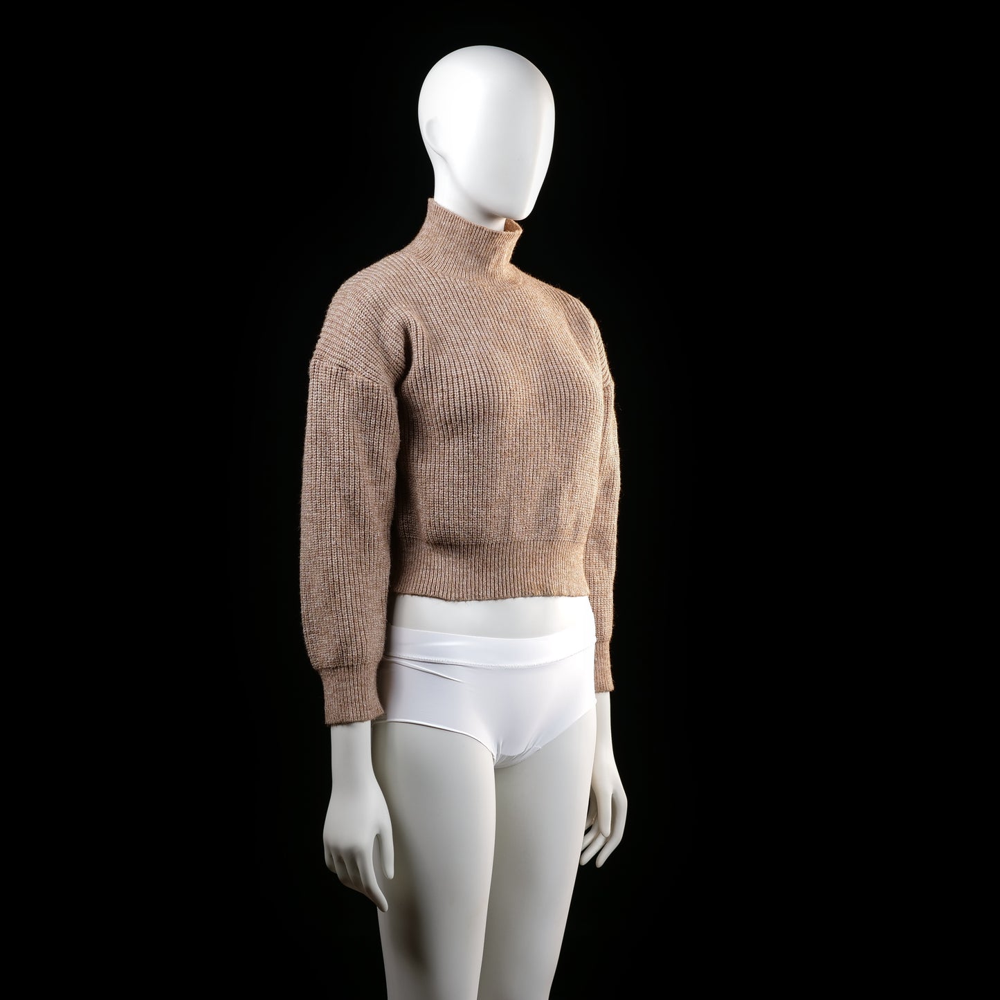 Shein - sweater - Taupe - (Storlek: 38)