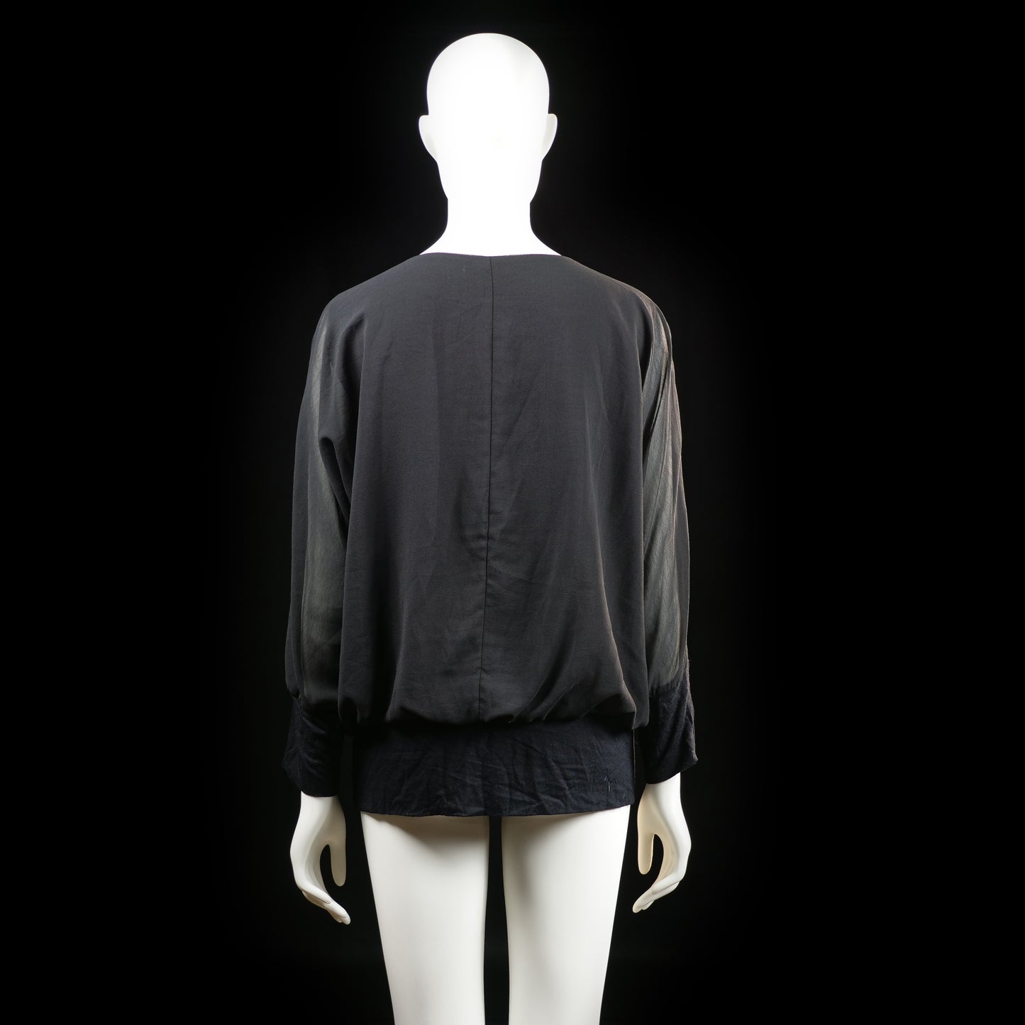 2-biz - blouse - Black - (Storlek: XL)