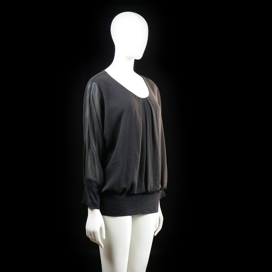 2-biz - blouse - Black - (Storlek: XL)
