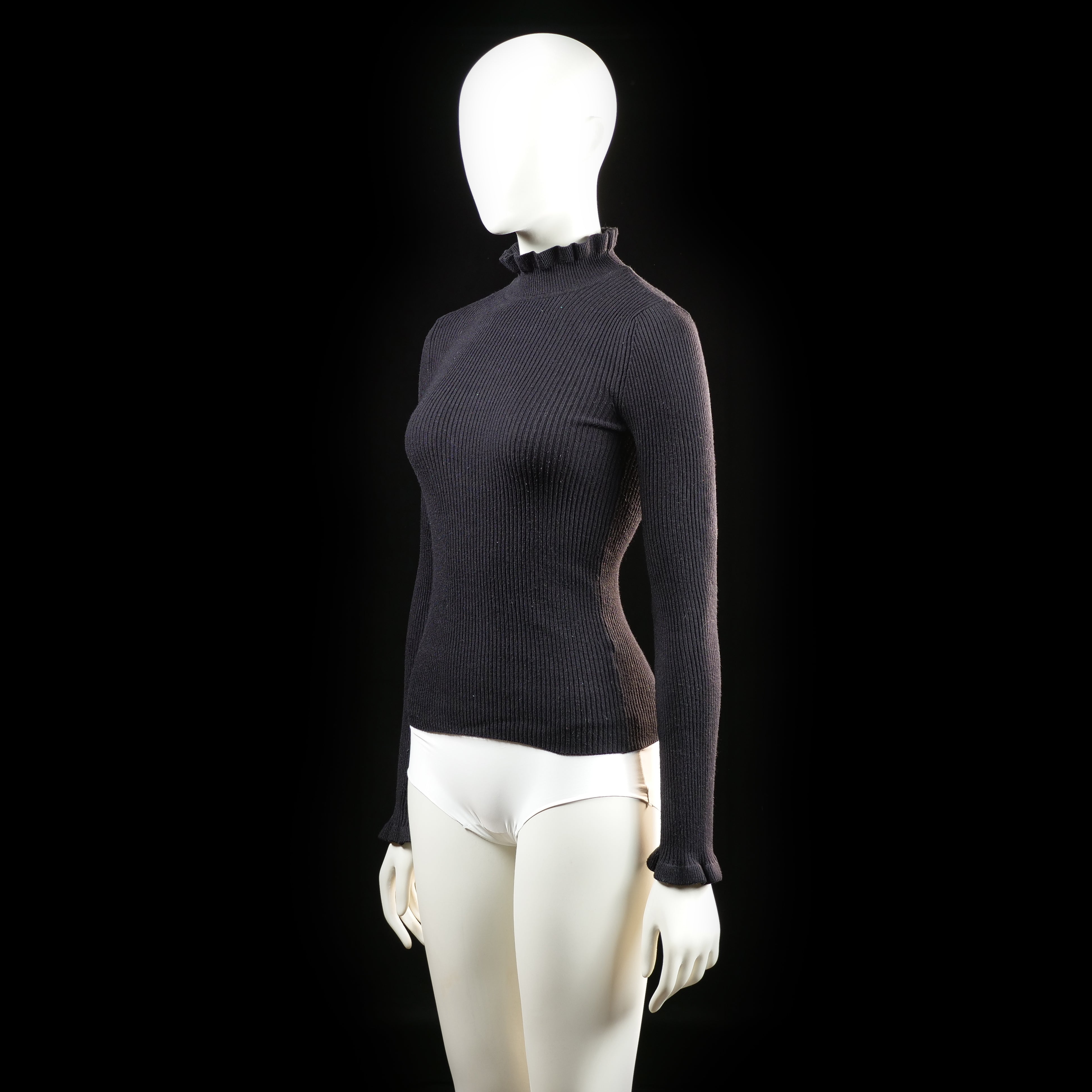 Gina Tricot - sweater - Black - (Storlek: XS)