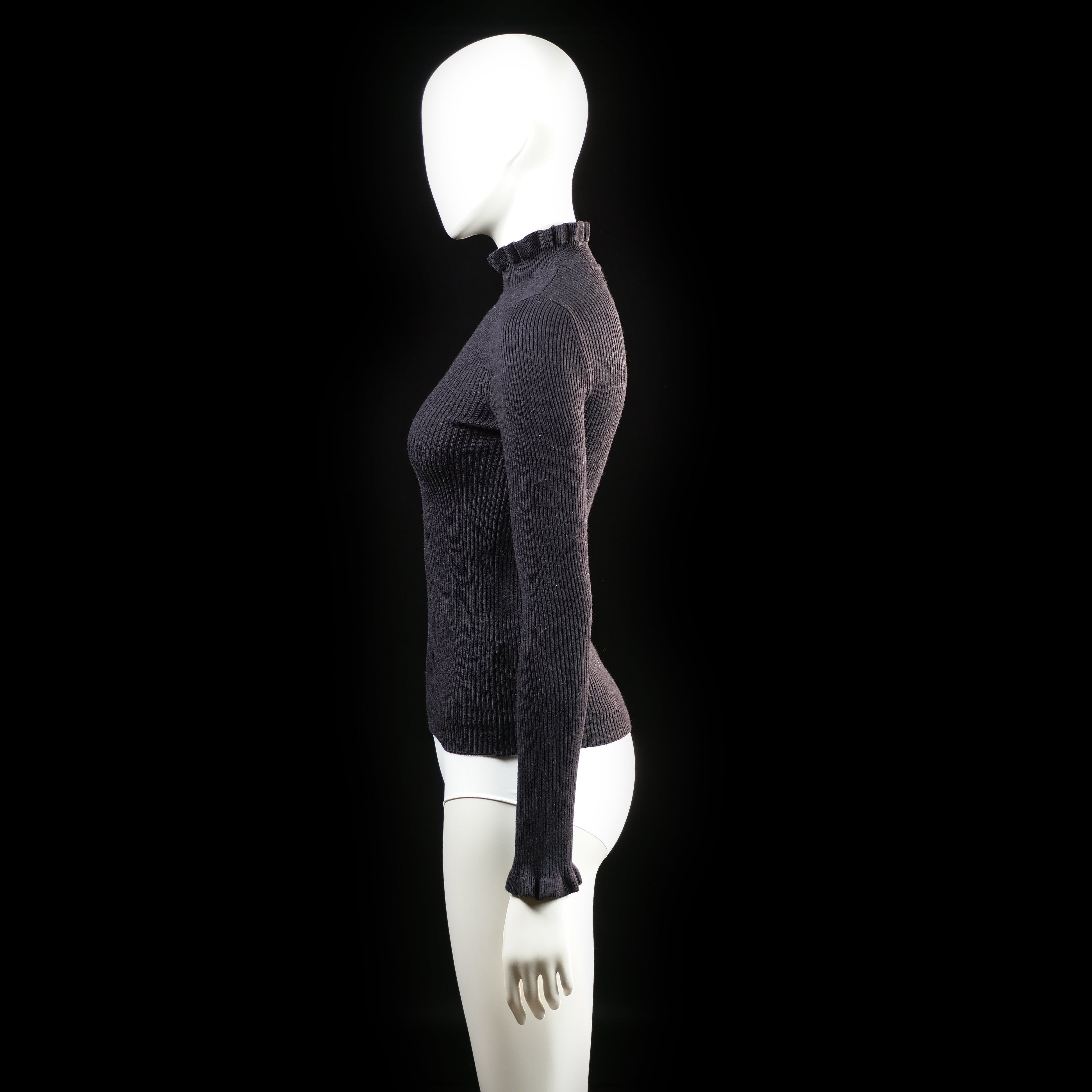 Gina Tricot - sweater - Black - (Storlek: XS)