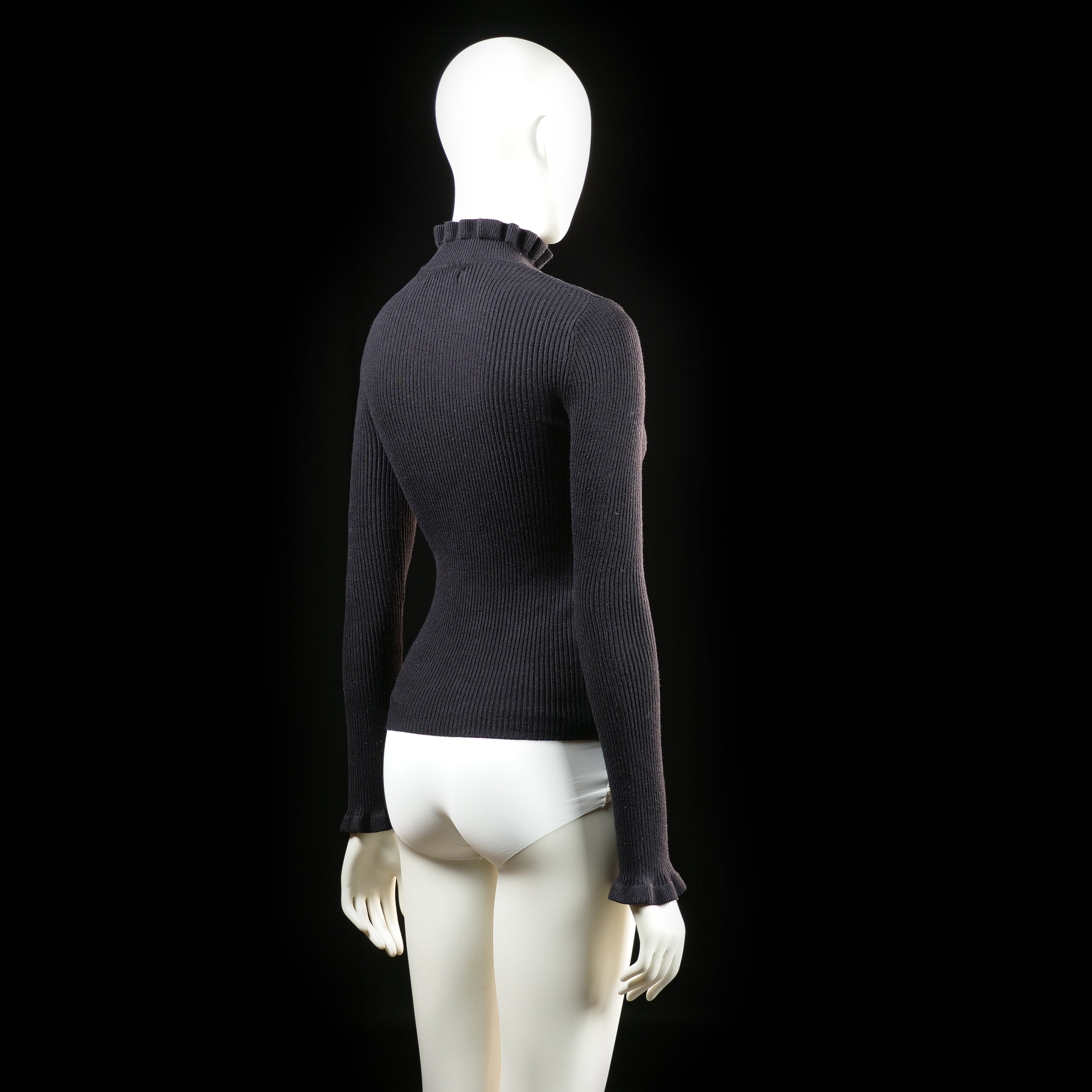 Gina Tricot - sweater - Black - (Storlek: XS)