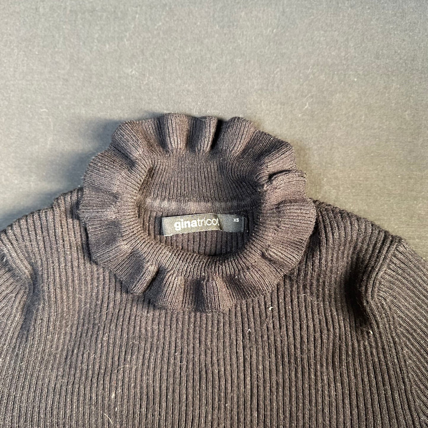 Gina Tricot - sweater - Black - (Storlek: XS)