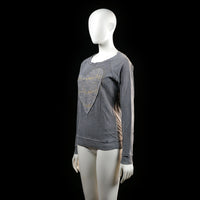 Key Largo - sweatshirt - Gray, Yellow - (Storlek: S)