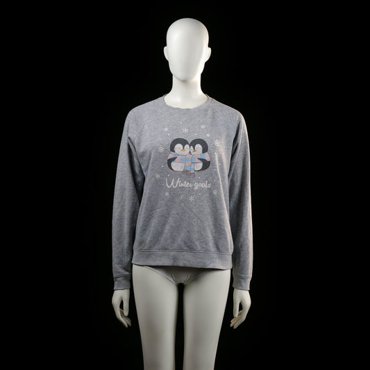 Fb Sister - sweatshirt - Light Gray - (Storlek: M)