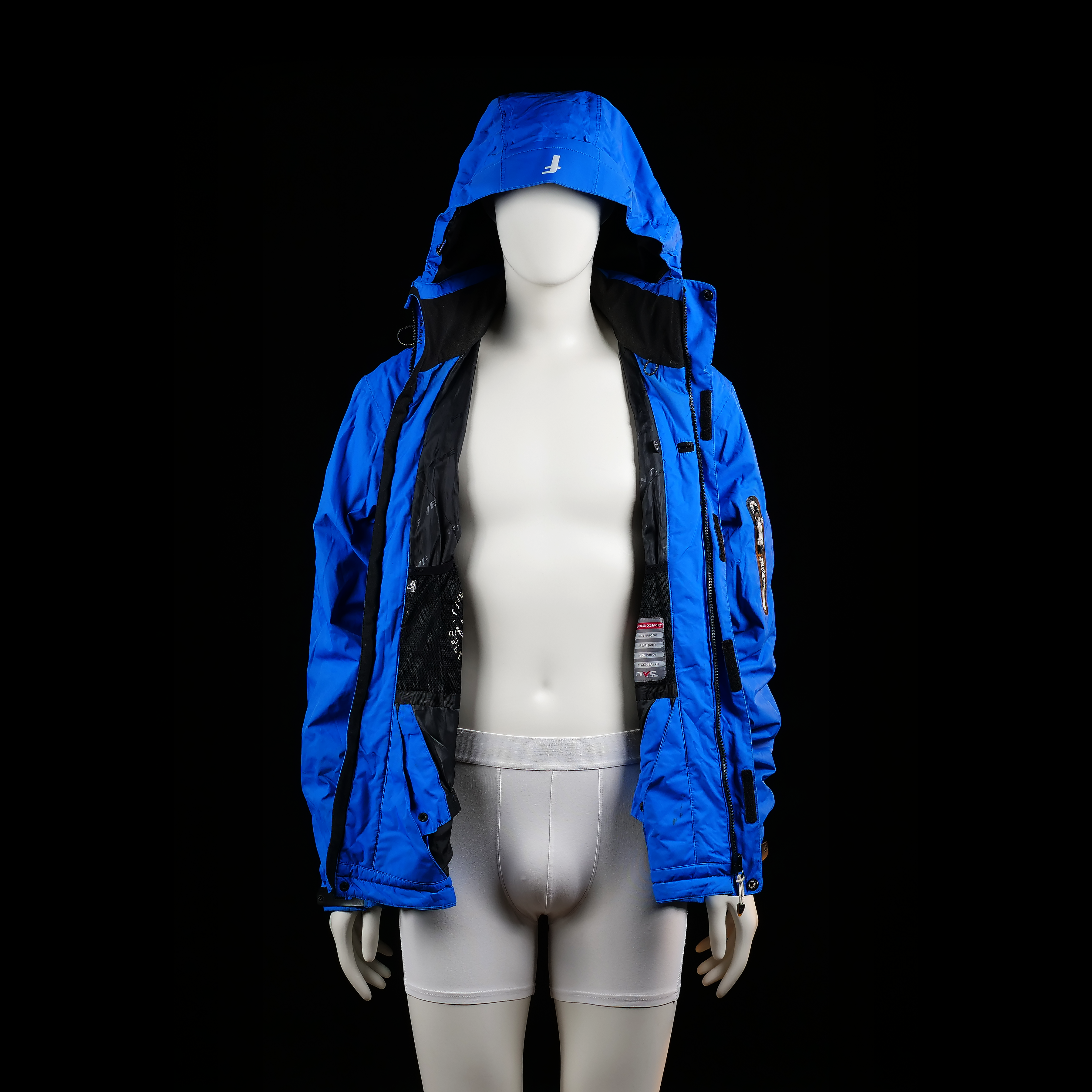 Five Seasons - rain jacket - Sky Blue - (Storlek: L)
