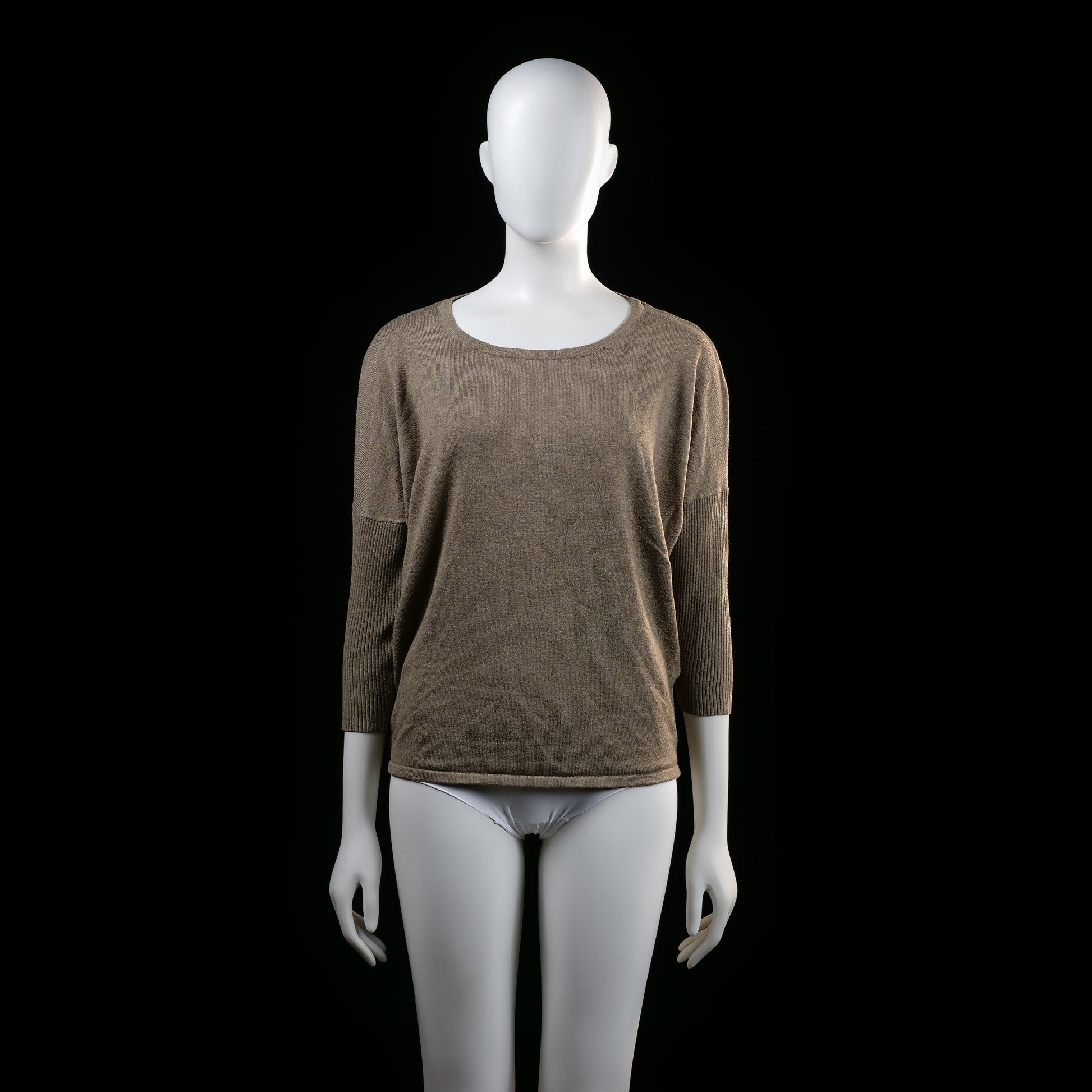 Saint Tropez - sweater - Taupe - (Storlek: S)