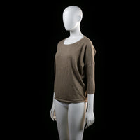 Saint Tropez - sweater - Taupe - (Storlek: S)