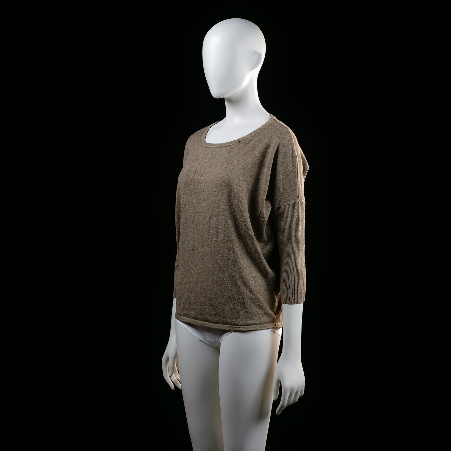 Saint Tropez - sweater - Taupe - (Storlek: S)