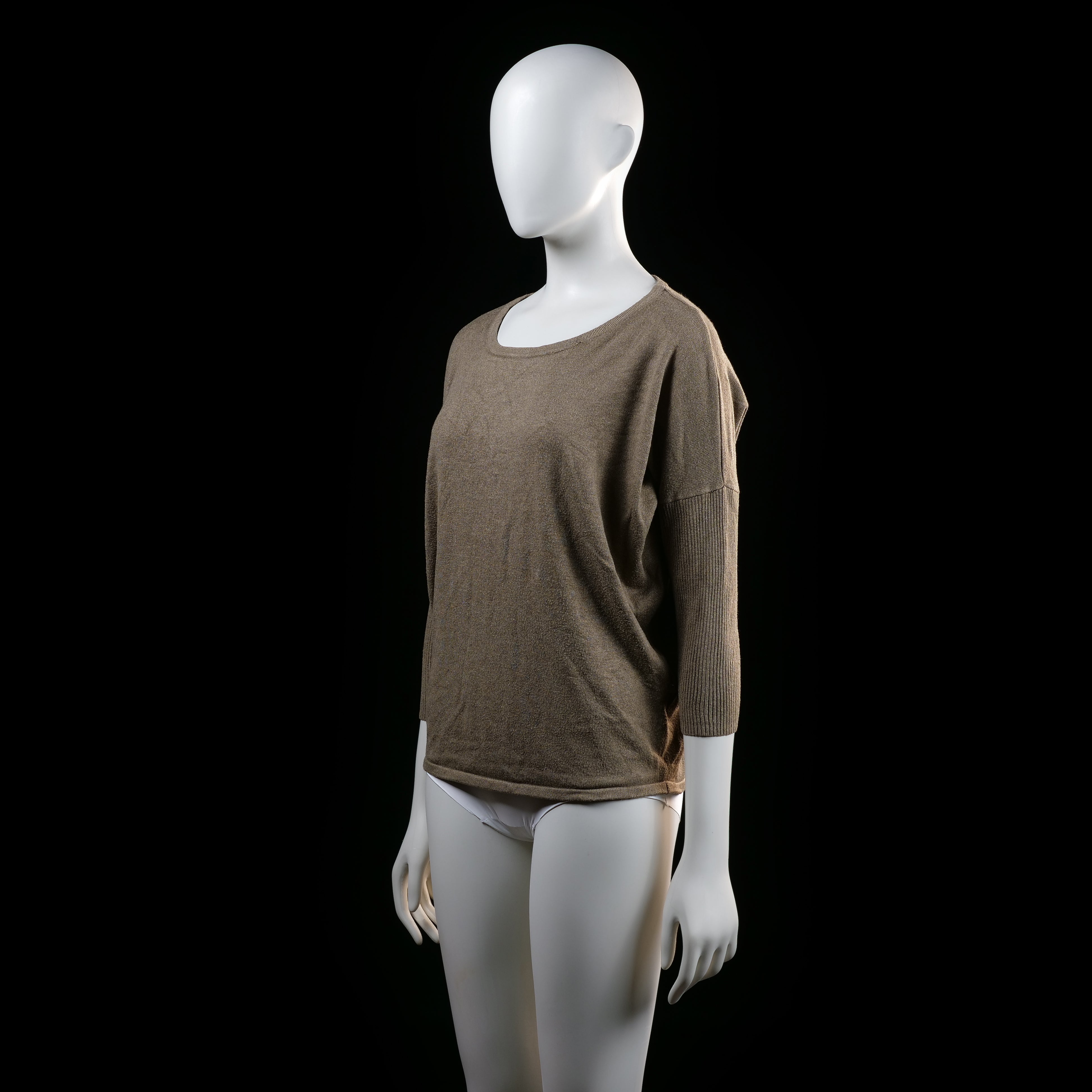 Saint Tropez - sweater - Taupe - (Storlek: S)
