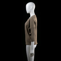 Saint Tropez - sweater - Taupe - (Storlek: S)
