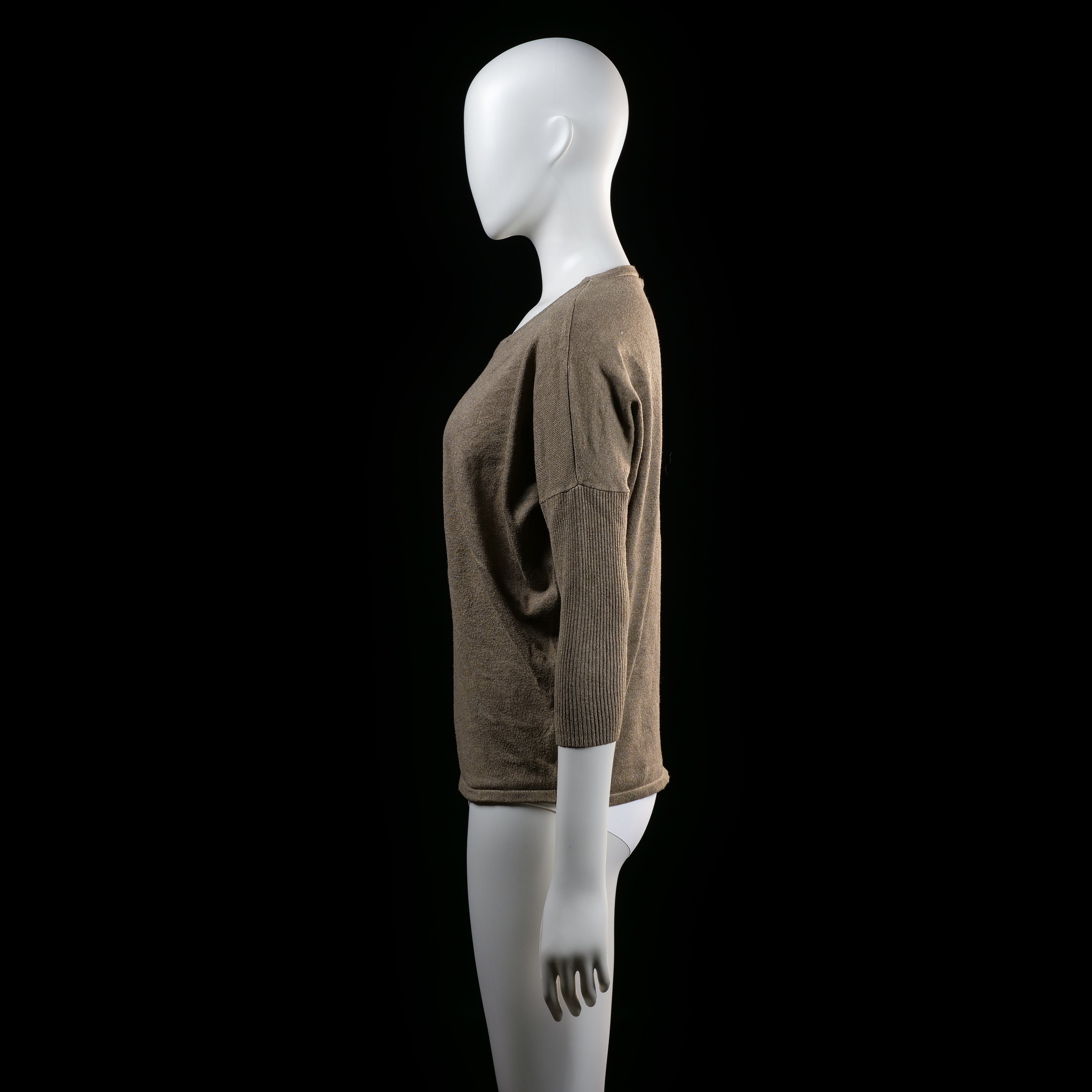 Saint Tropez - sweater - Taupe - (Storlek: S)