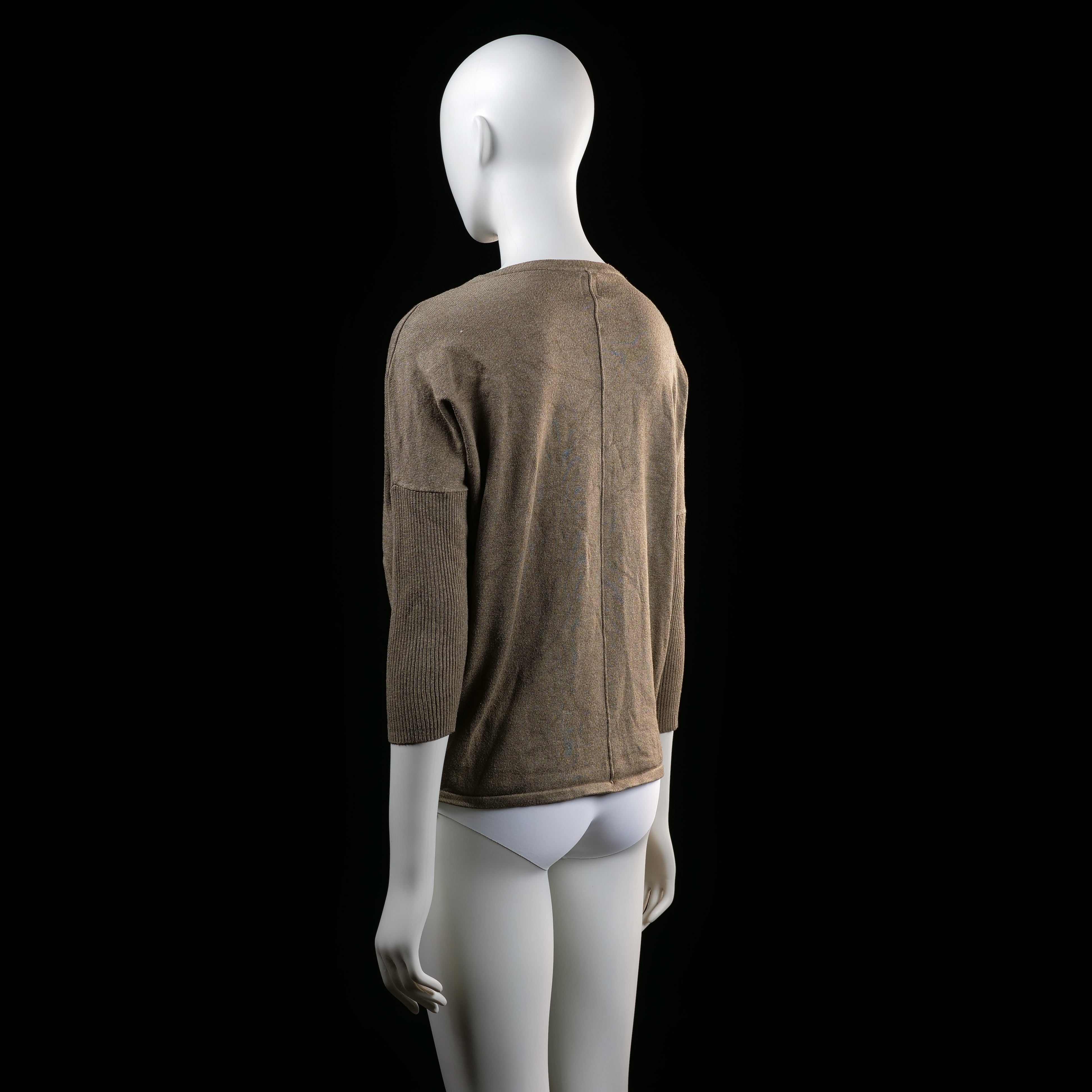 Saint Tropez - sweater - Taupe - (Storlek: S)