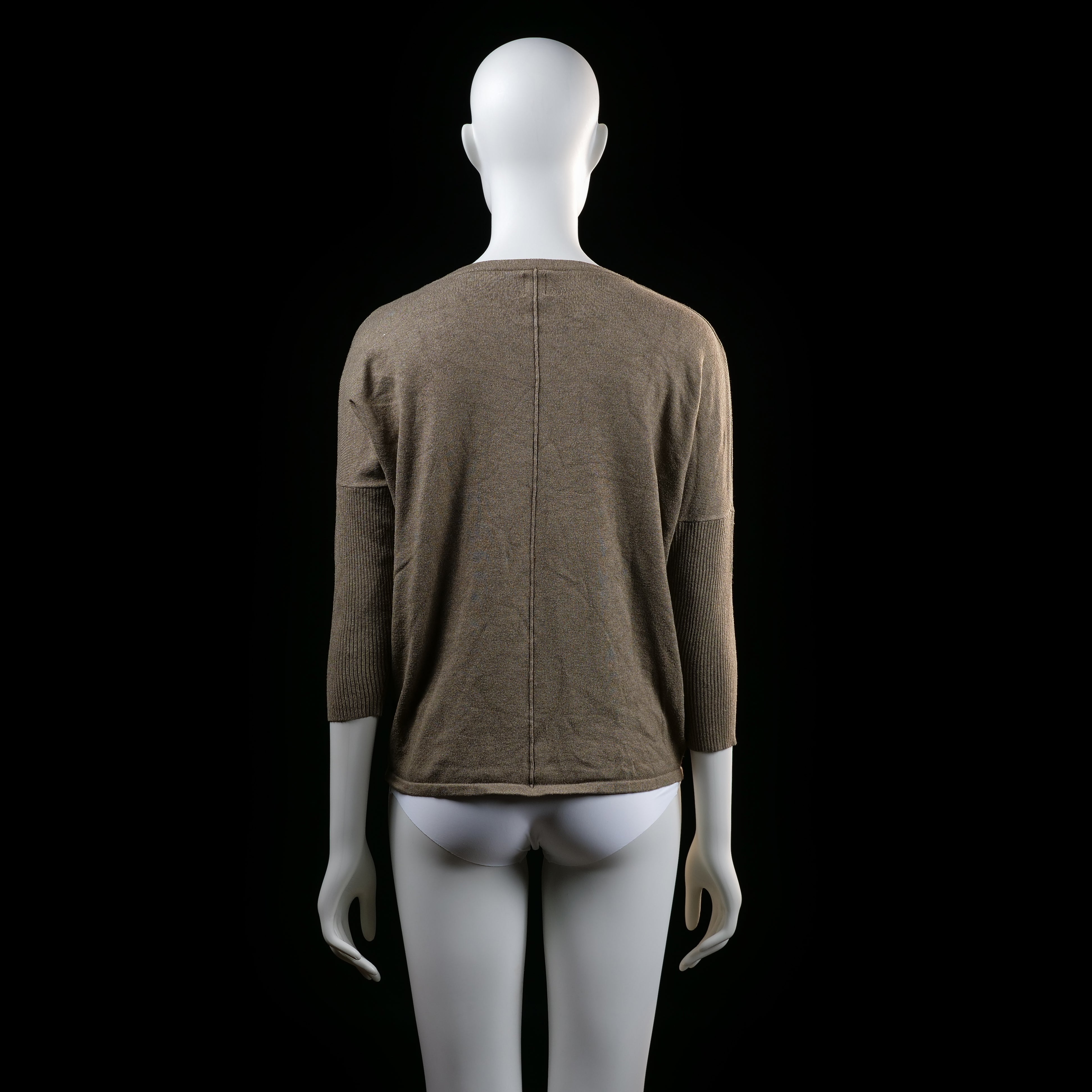 Saint Tropez - sweater - Taupe - (Storlek: S)