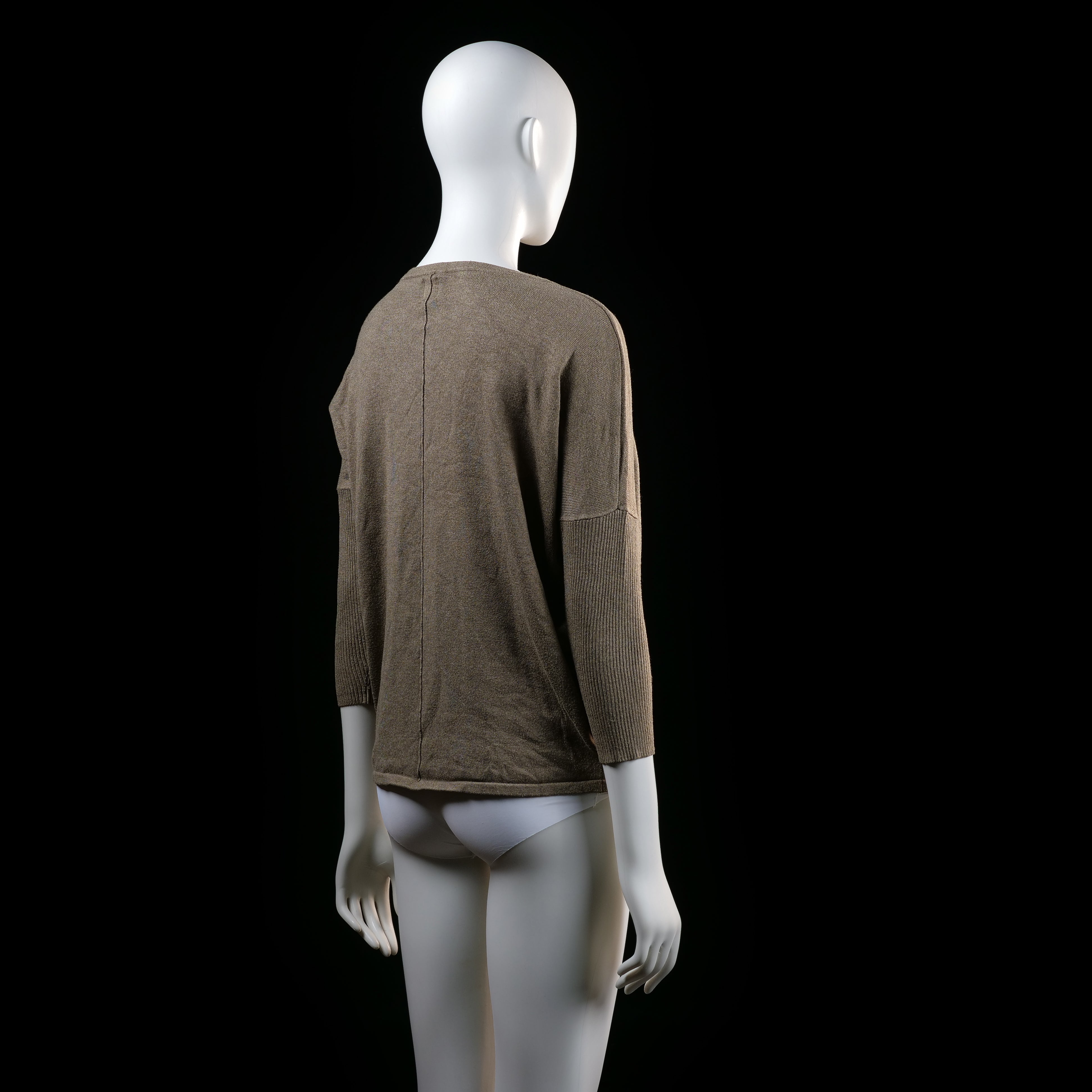 Saint Tropez - sweater - Taupe - (Storlek: S)