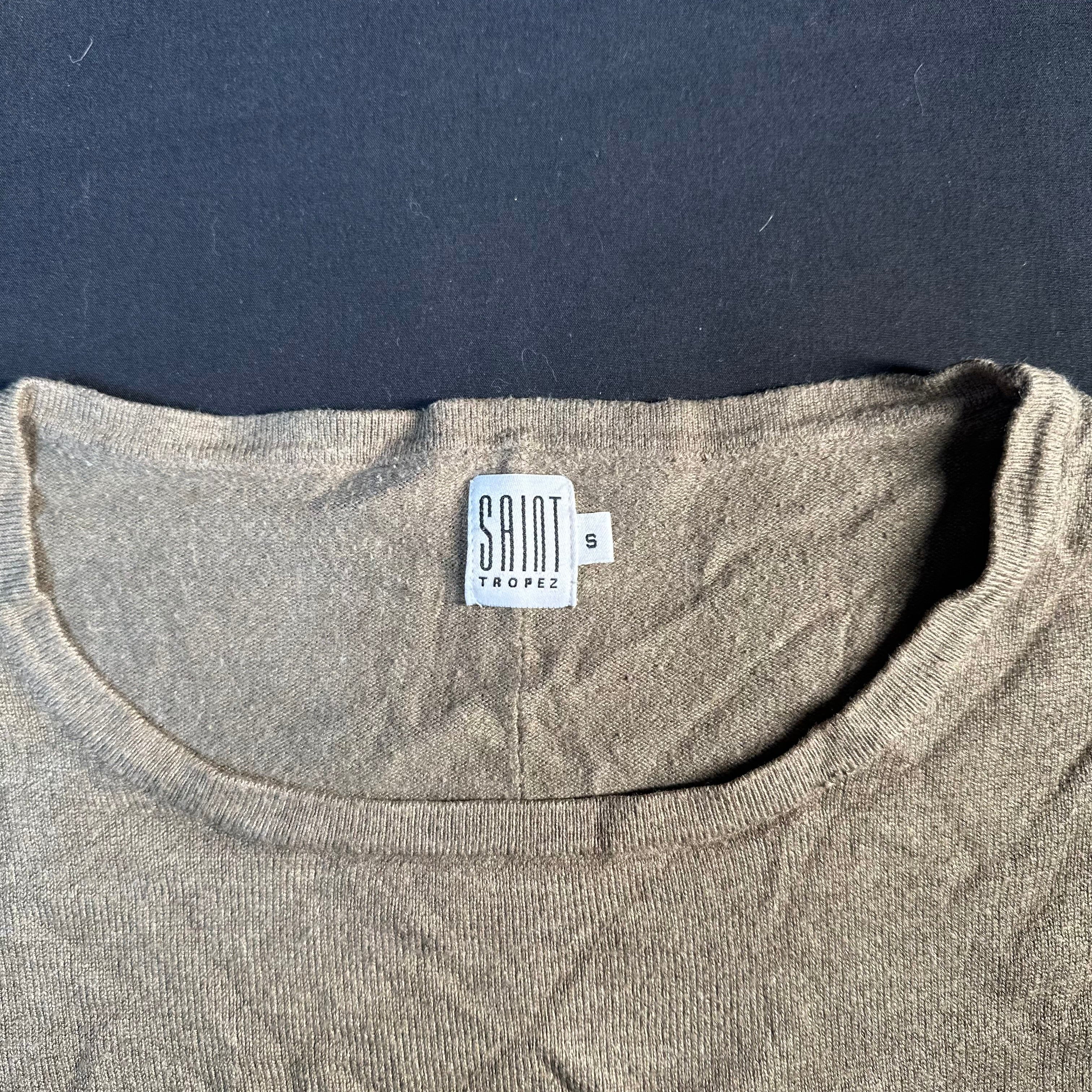 Saint Tropez - sweater - Taupe - (Storlek: S)