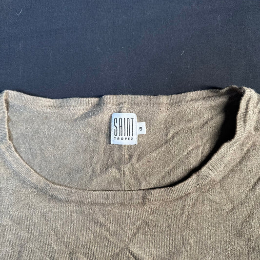 Saint Tropez - sweater - Taupe - (Storlek: S)