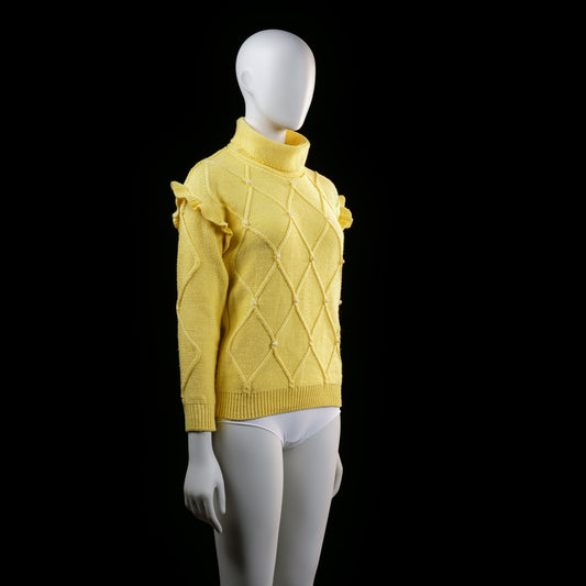 Katakit Kids - sweater - Yellow - (Storlek: M)