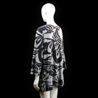 M&S - tunic - Light Gray, Black - (Storlek: XXL)