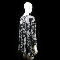 M&S - tunic - Light Gray, Black - (Storlek: XXL)