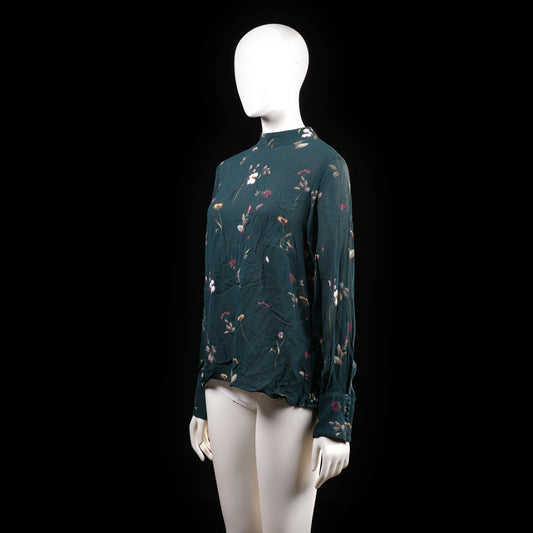 Ivy & Oak - blouse - Forest Green - (Storlek: 40)