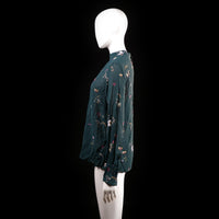 Ivy & Oak - blouse - Forest Green - (Storlek: 40)
