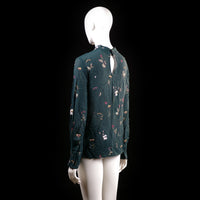 Ivy & Oak - blouse - Forest Green - (Storlek: 40)