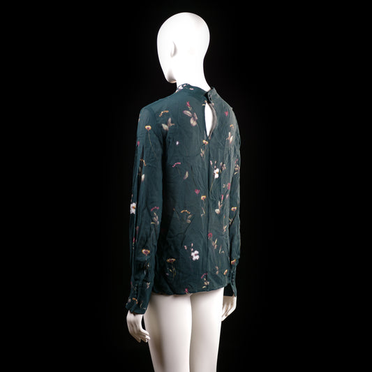 Ivy & Oak - blouse - Forest Green - (Storlek: 40)