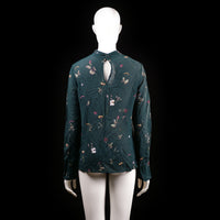 Ivy & Oak - blouse - Forest Green - (Storlek: 40)