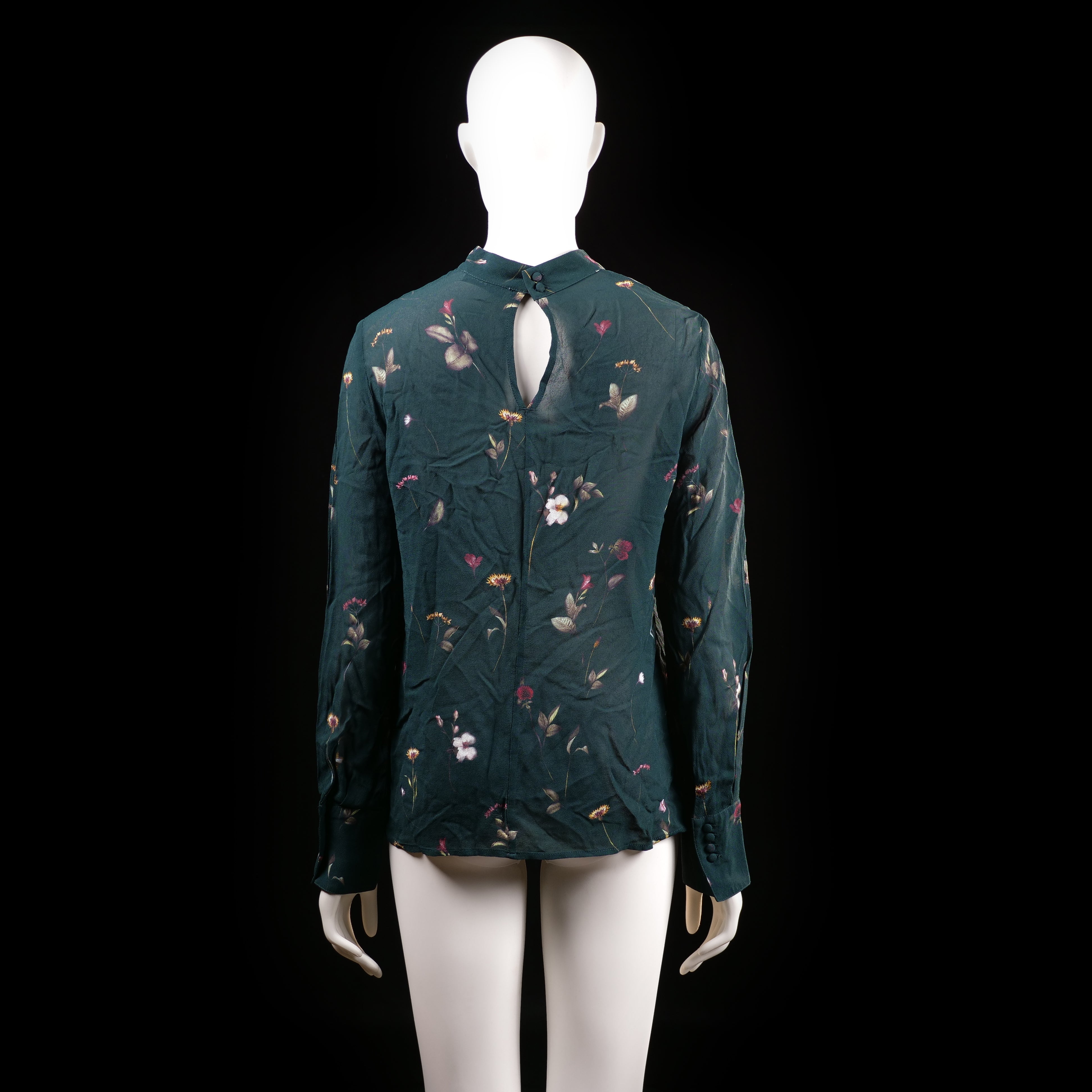 Ivy & Oak - blouse - Forest Green - (Storlek: 40)