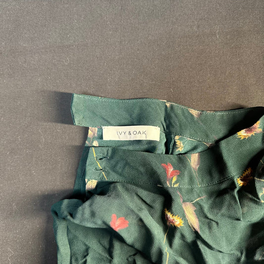 Ivy & Oak - blouse - Forest Green - (Storlek: 40)