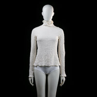 Wera - blouse - Ivory - (Storlek: XS)