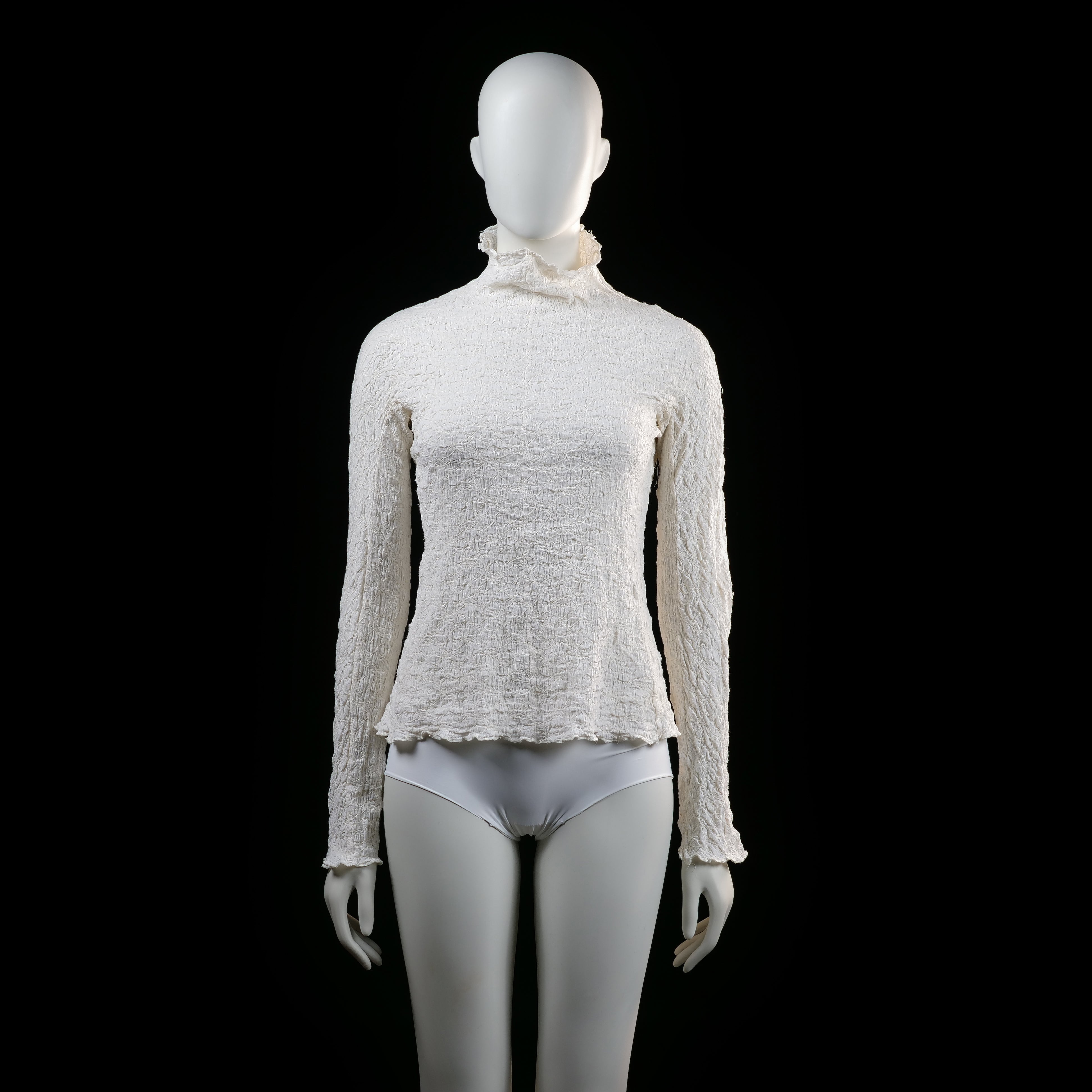 Wera - blouse - Ivory - (Storlek: XS)