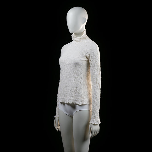 Wera - blouse - Ivory - (Storlek: XS)