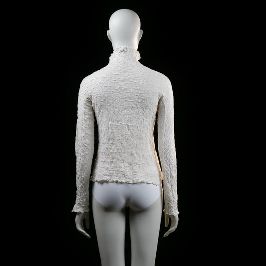 Wera - blouse - Ivory - (Storlek: XS)