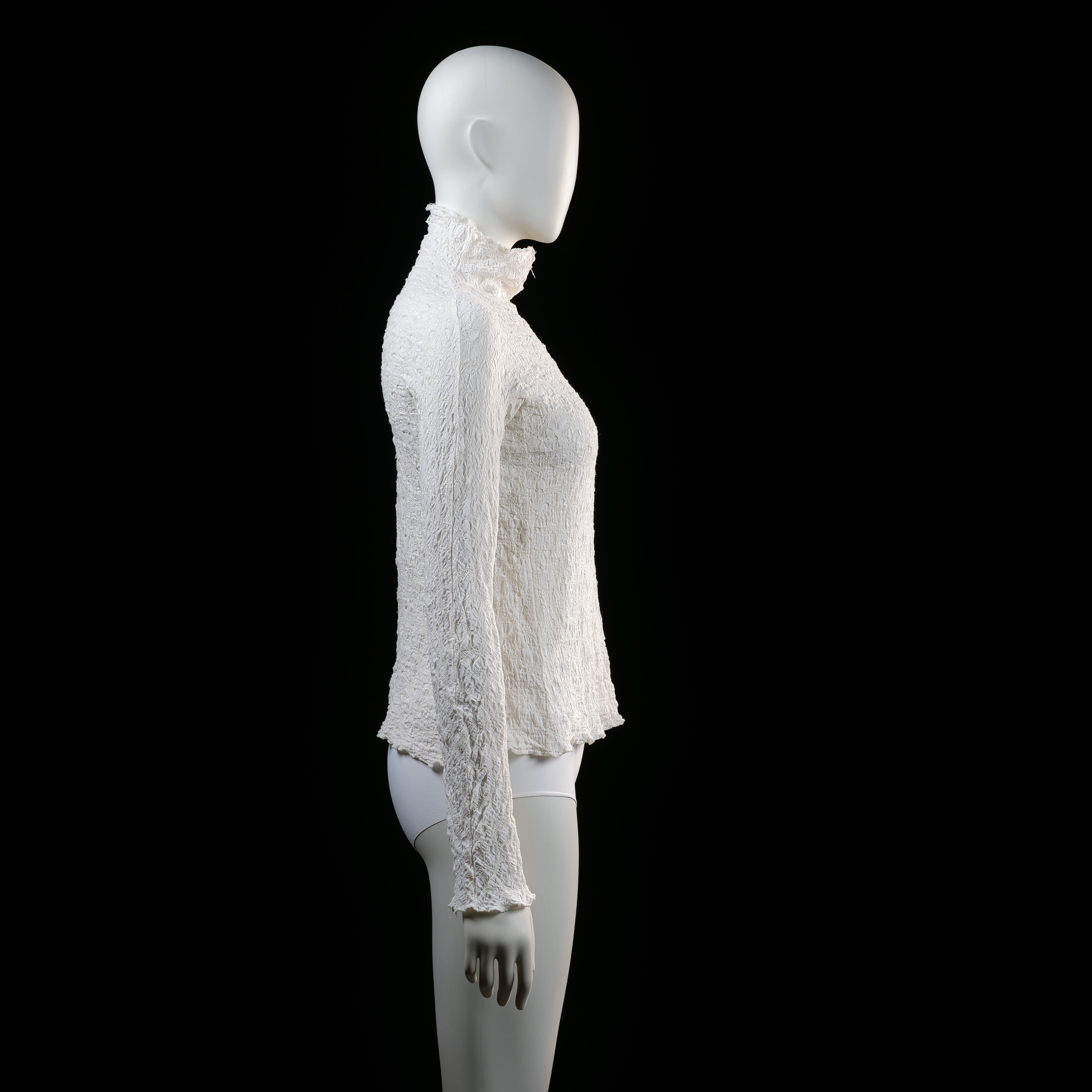 Wera - blouse - Ivory - (Storlek: XS)