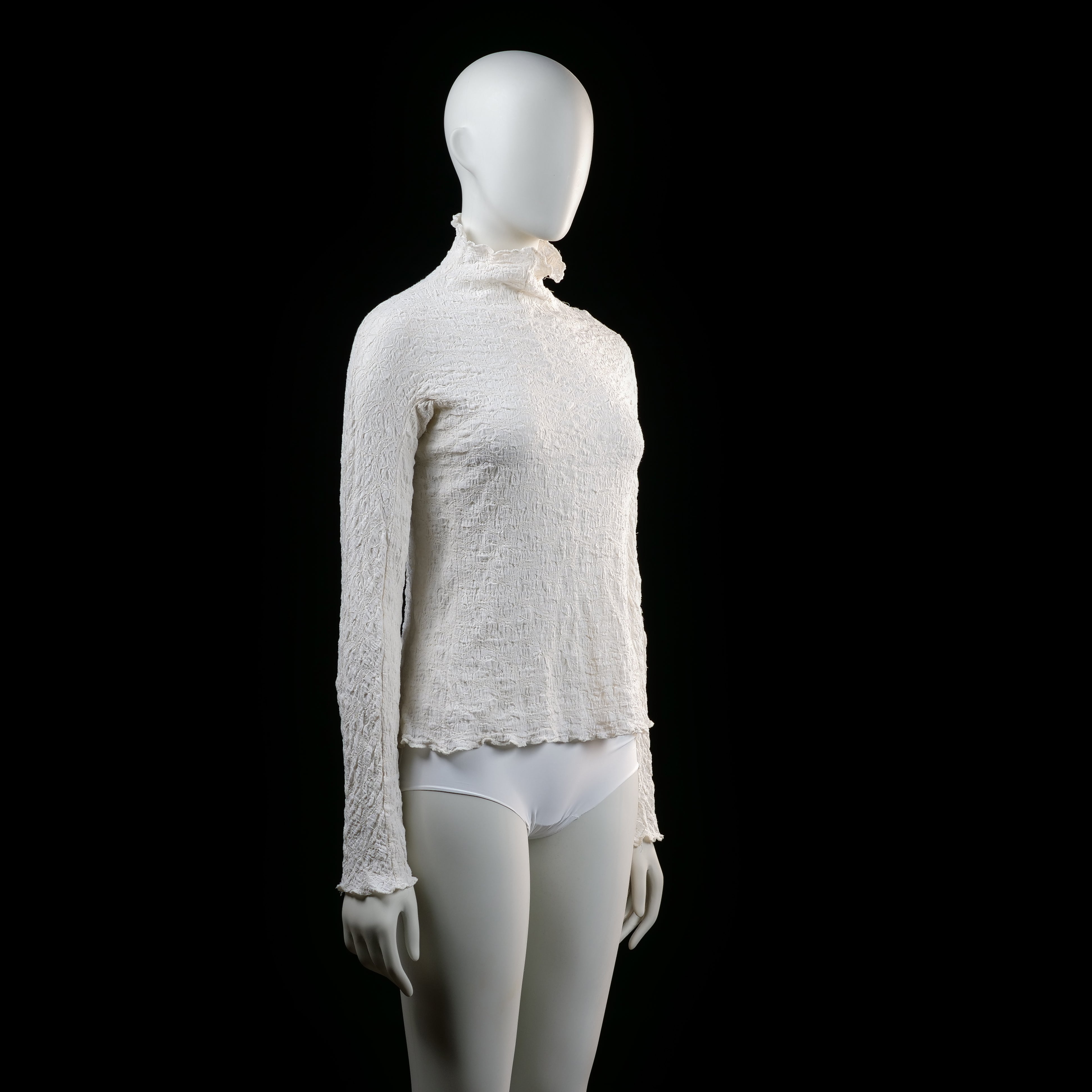 Wera - blouse - Ivory - (Storlek: XS)