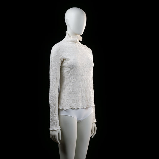 Wera - blouse - Ivory - (Storlek: XS)
