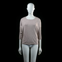 Saint Tropez - sweater - Taupe - (Storlek: S)