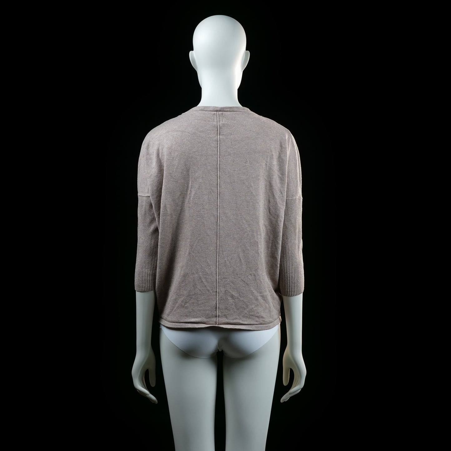 Saint Tropez - sweater - Taupe - (Storlek: S)