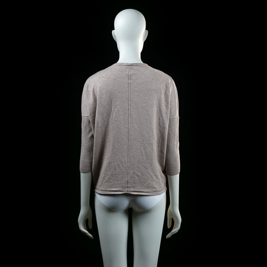 Saint Tropez - sweater - Taupe - (Storlek: S)