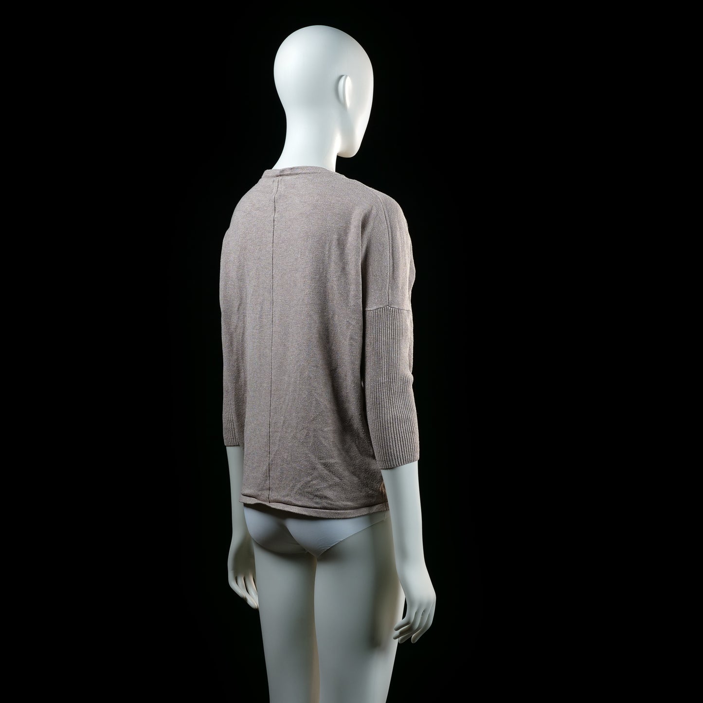Saint Tropez - sweater - Taupe - (Storlek: S)