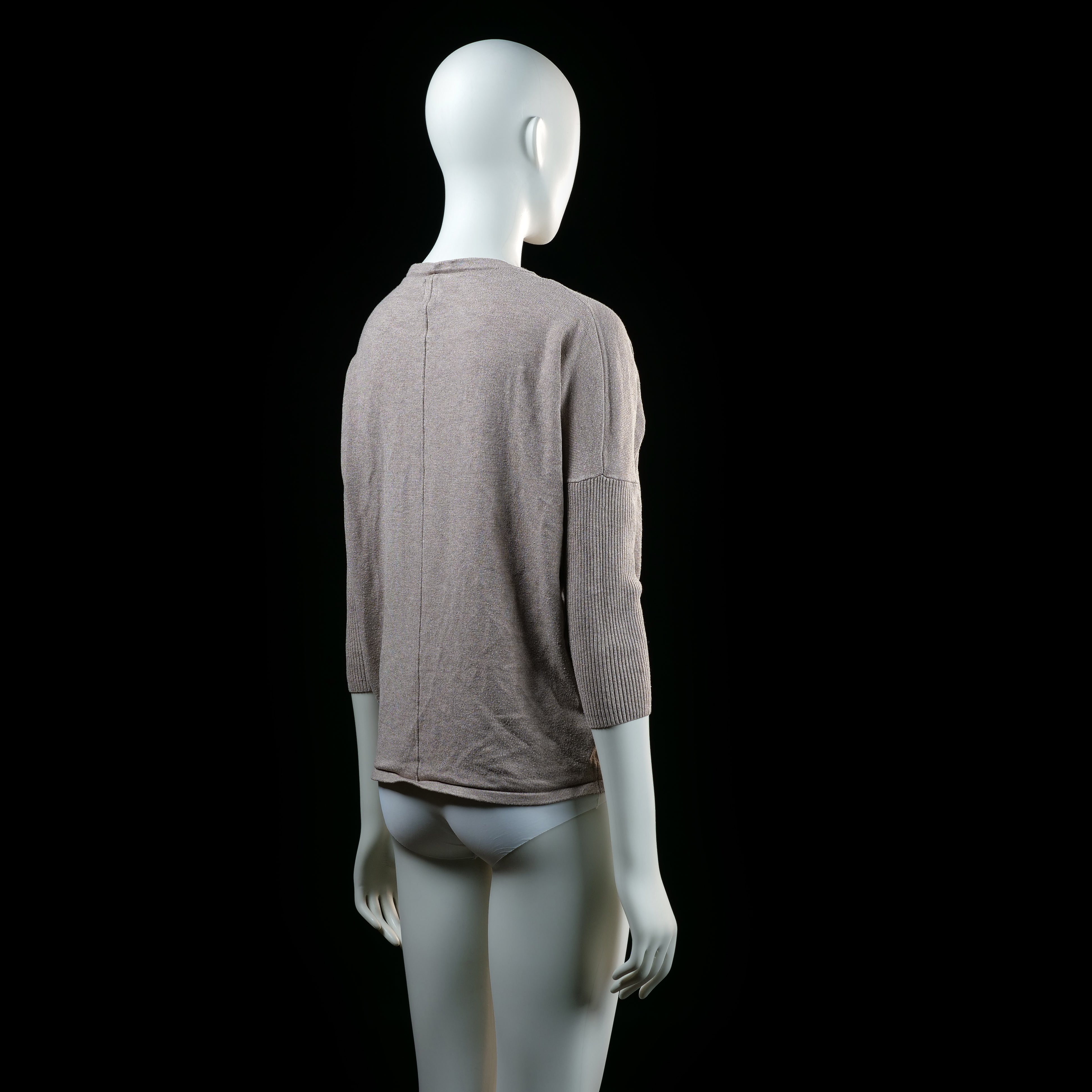 Saint Tropez - sweater - Taupe - (Storlek: S)