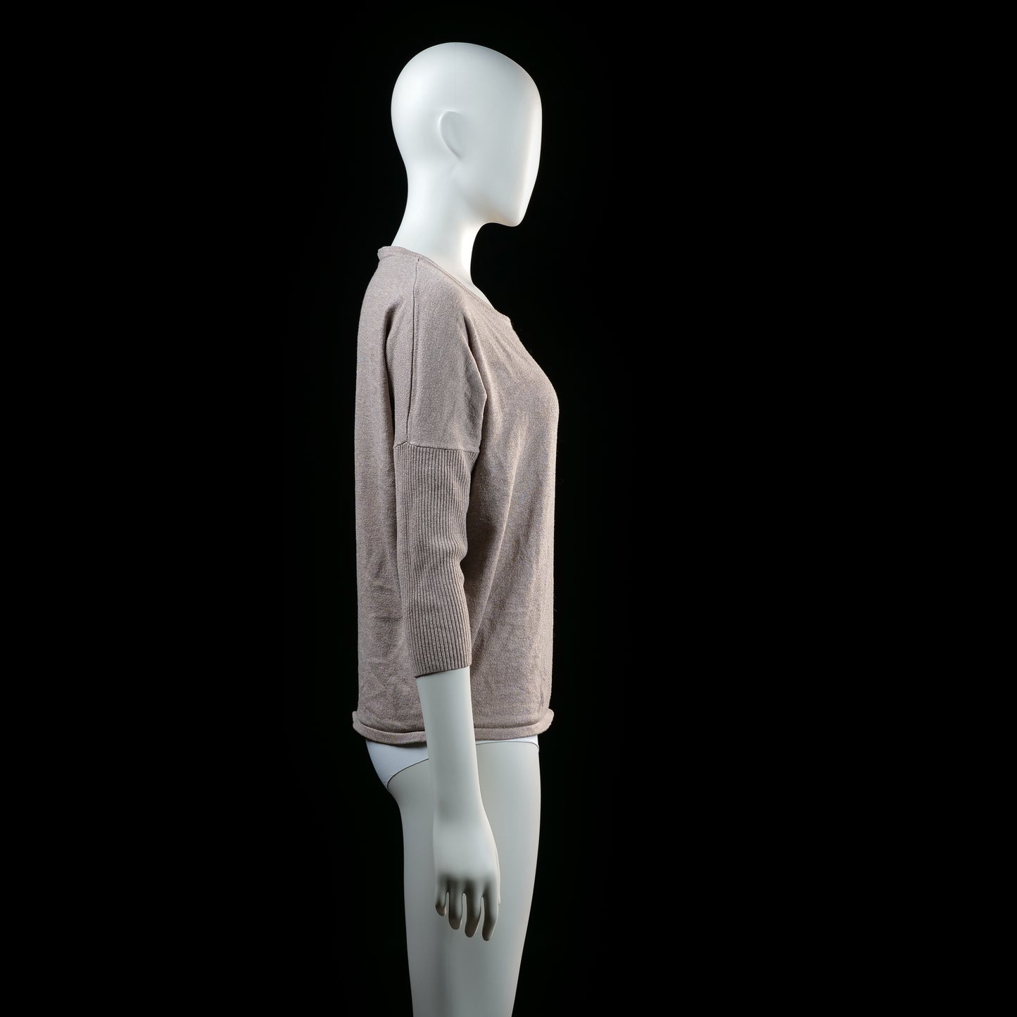 Saint Tropez - sweater - Taupe - (Storlek: S)