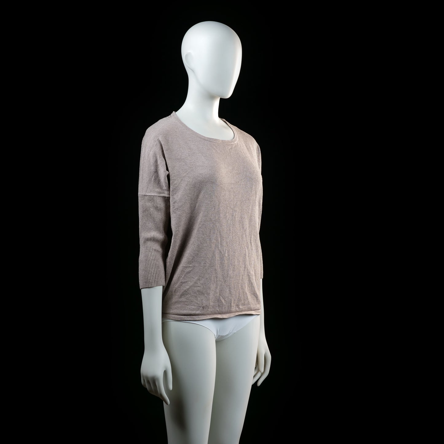 Saint Tropez - sweater - Taupe - (Storlek: S)