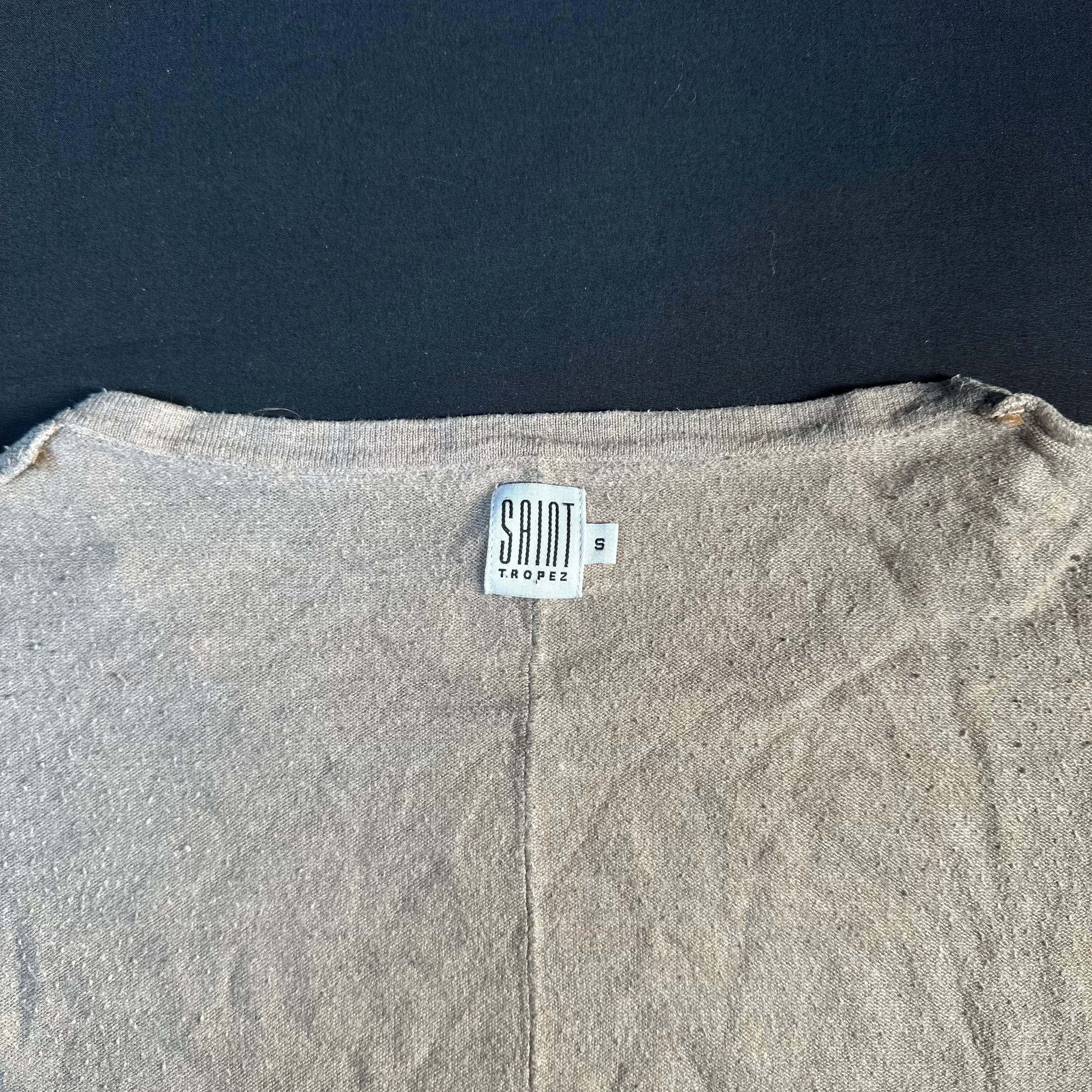 Saint Tropez - sweater - Taupe - (Storlek: S)