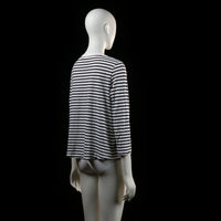 Cos - t-shirt - White, Navy - (Storlek: M)