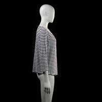 Cos - t-shirt - White, Navy - (Storlek: M)