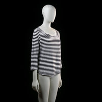 Cos - t-shirt - White, Navy - (Storlek: M)